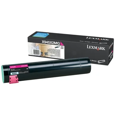 Lexmark Tonerkassette magenta 22.000 sider X945X2MG Modsvarer: N/A