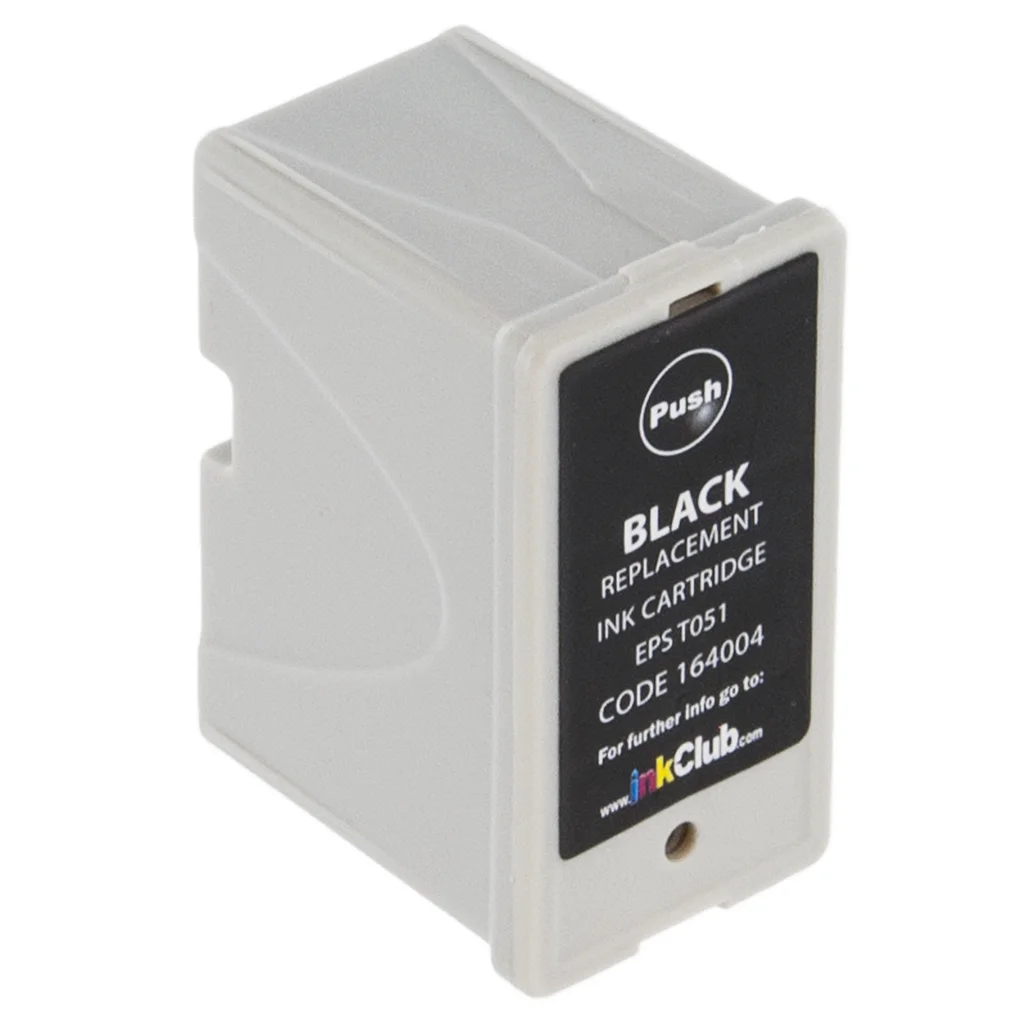 WL Bläckpatron, ersätter Epson T051, svart, 11,4 ml KED0081 ersätter T051