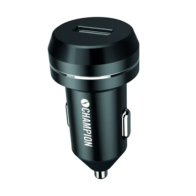Champion Champion USB Oplader 12/24V 2.4A Sort 94841CH Modsvarer: N/A