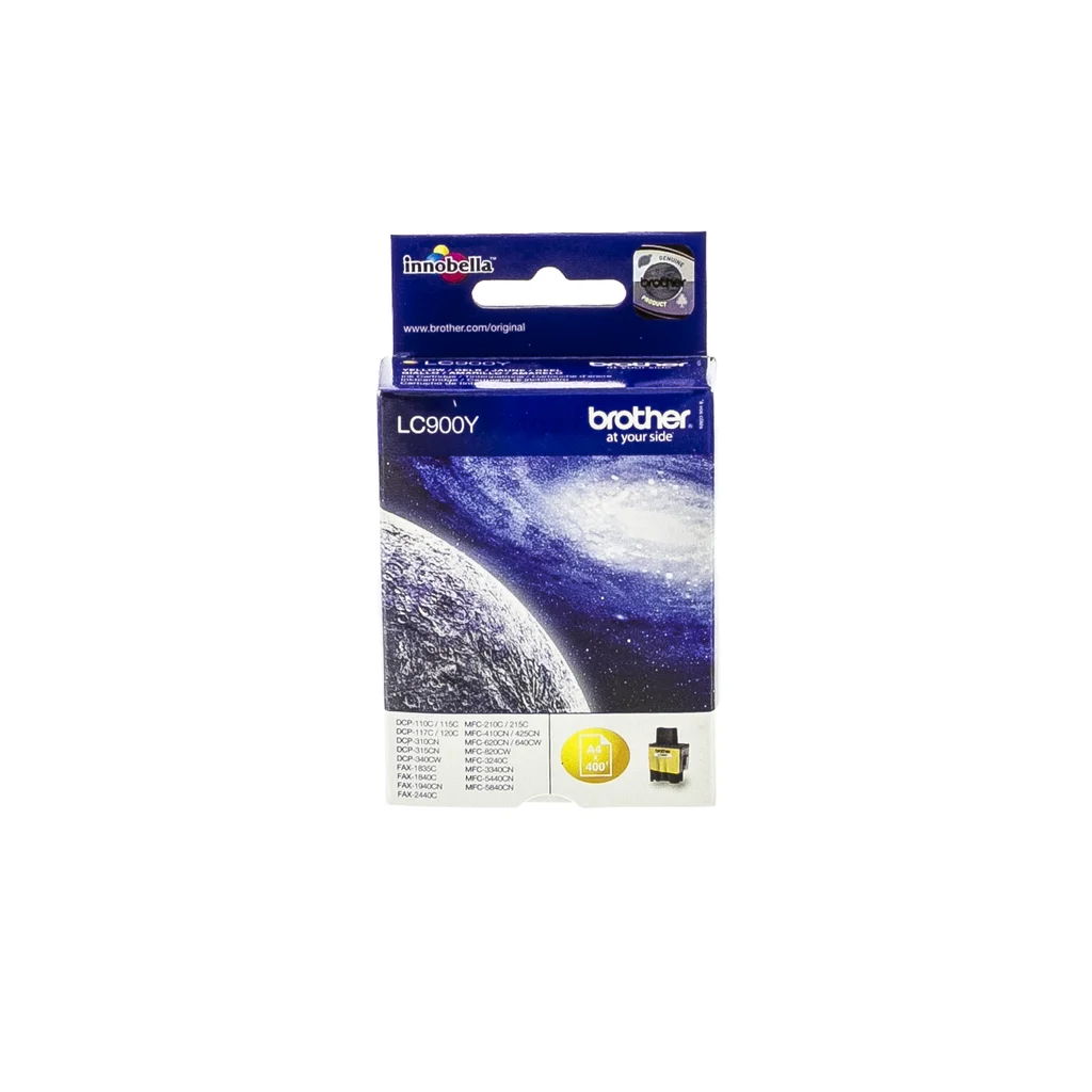 Brother LC900Y Bläckpatron gul, 12 ml