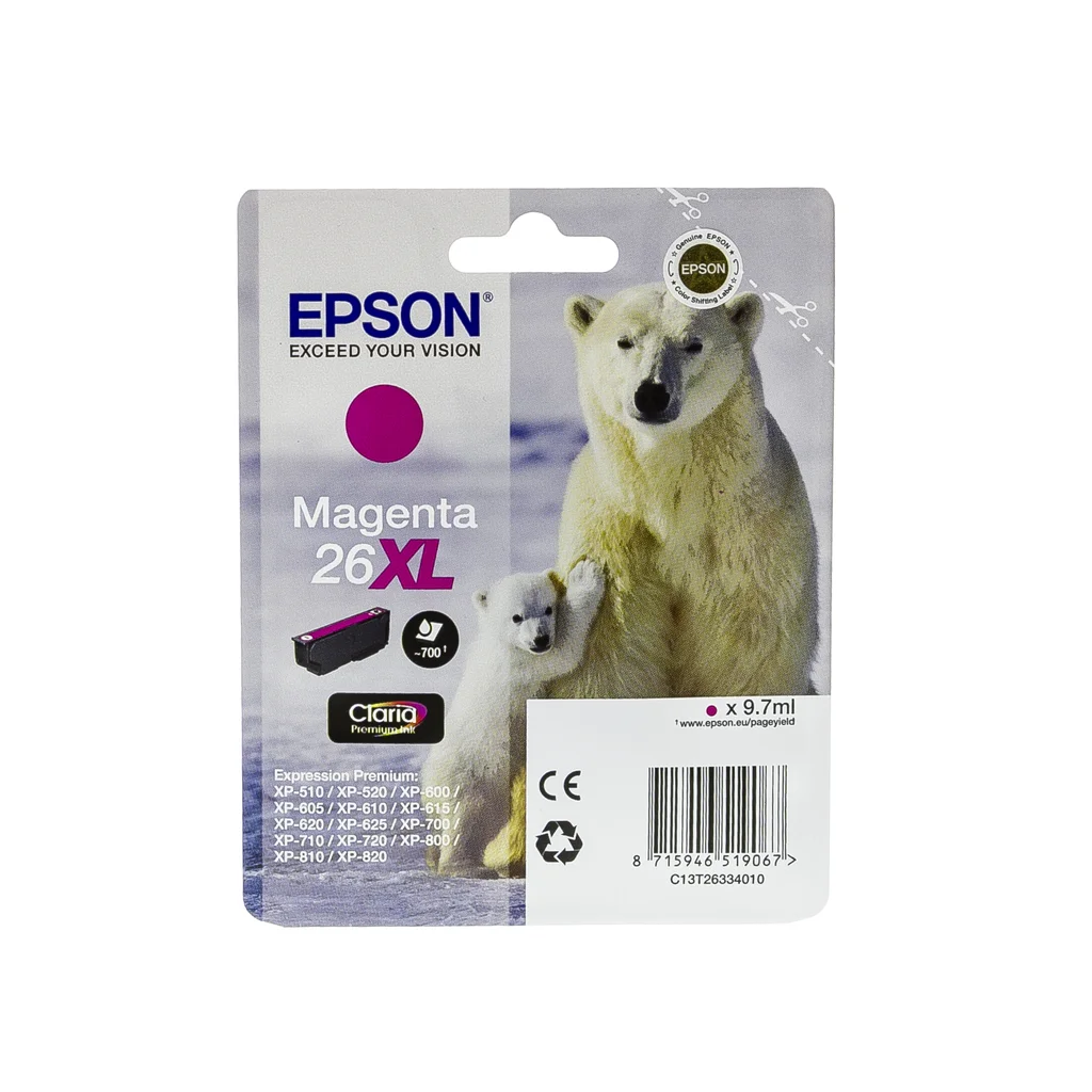 Epson 26XL Bläckpatron Magenta