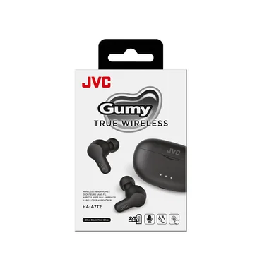 JVC Gumy True Wireless Earphones Black