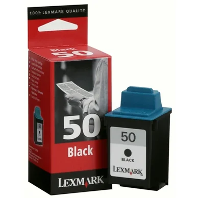 Lexmark Lexmark 50 Blækpatron sort, 24 ml 17G0050 Modsvarer: N/A