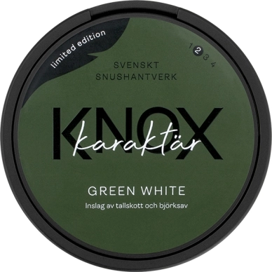 Knox alt Knox Karaktär Green White