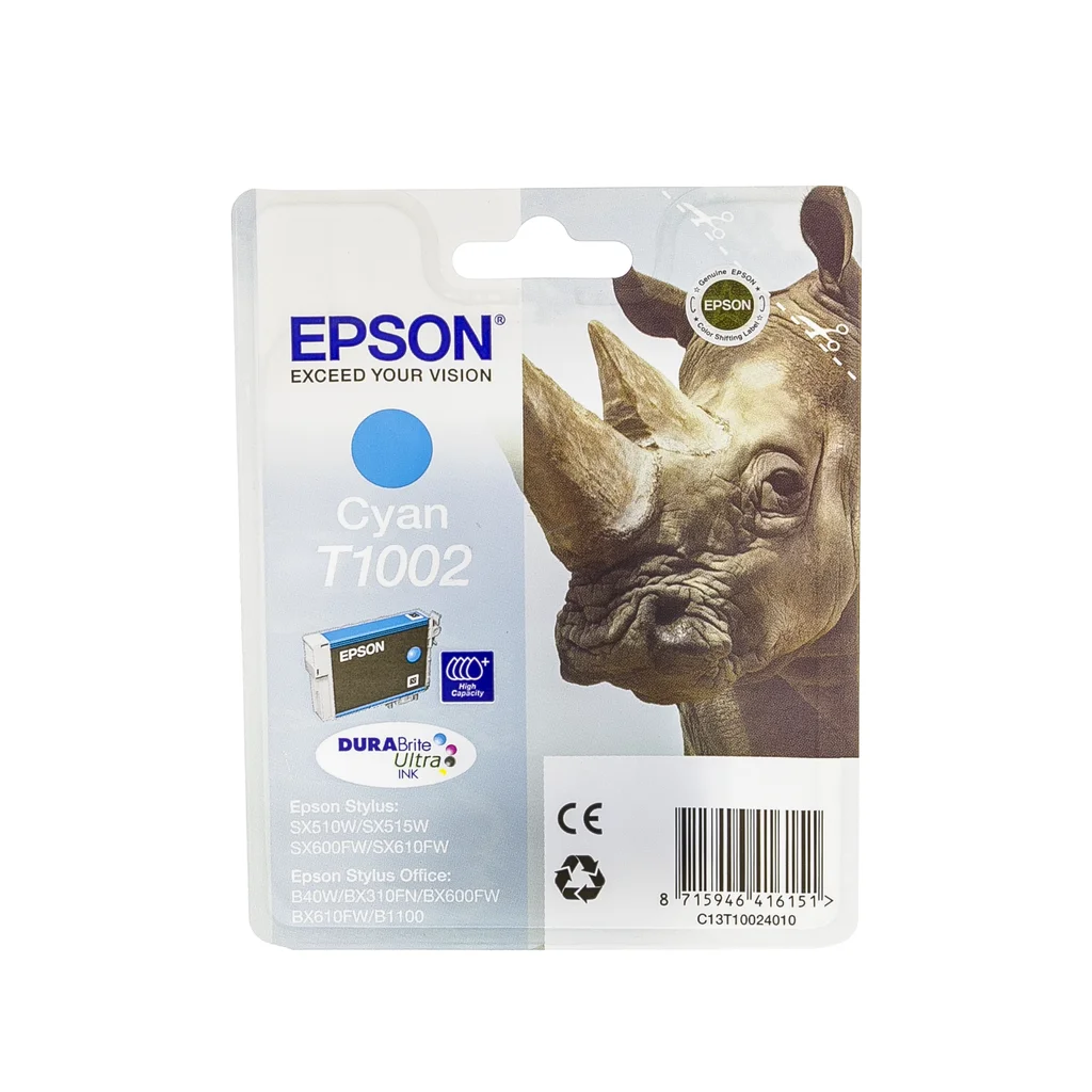 Epson T1002 Bläckpatron Cyan