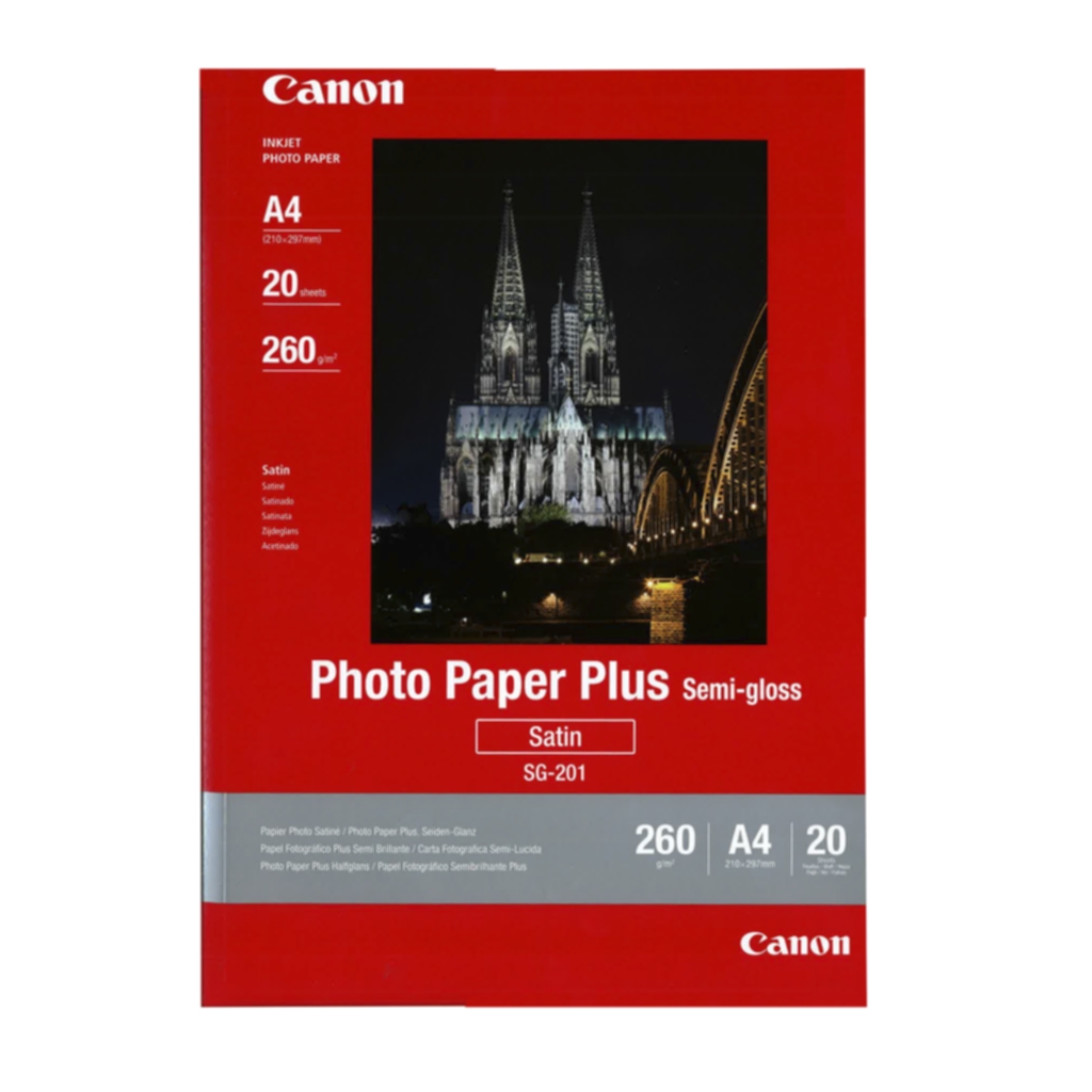 Canon Fotopapir Semigloss A4 20 ark 260g