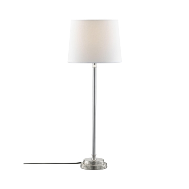PR Home alt Kent Bordlampe med Hvid lampeskærm 59cm