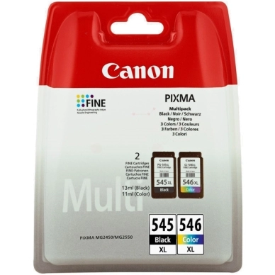 CANON alt Multipack 2x PG-545XL & CL-546XL + 50 sidor fotopapper