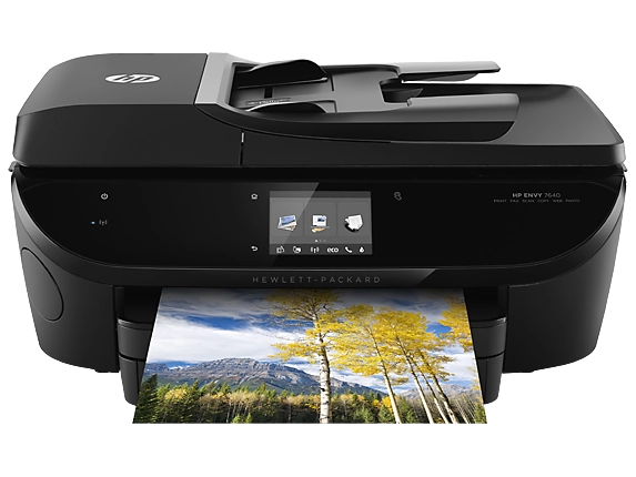 HP HP ENVY 7640 e-AiO – bläckpatroner och papper HP HP ENVY 7640 e-AiO – bläckpatroner och papper