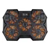 Deltaco Gaming Laptopkylare, svart/orange