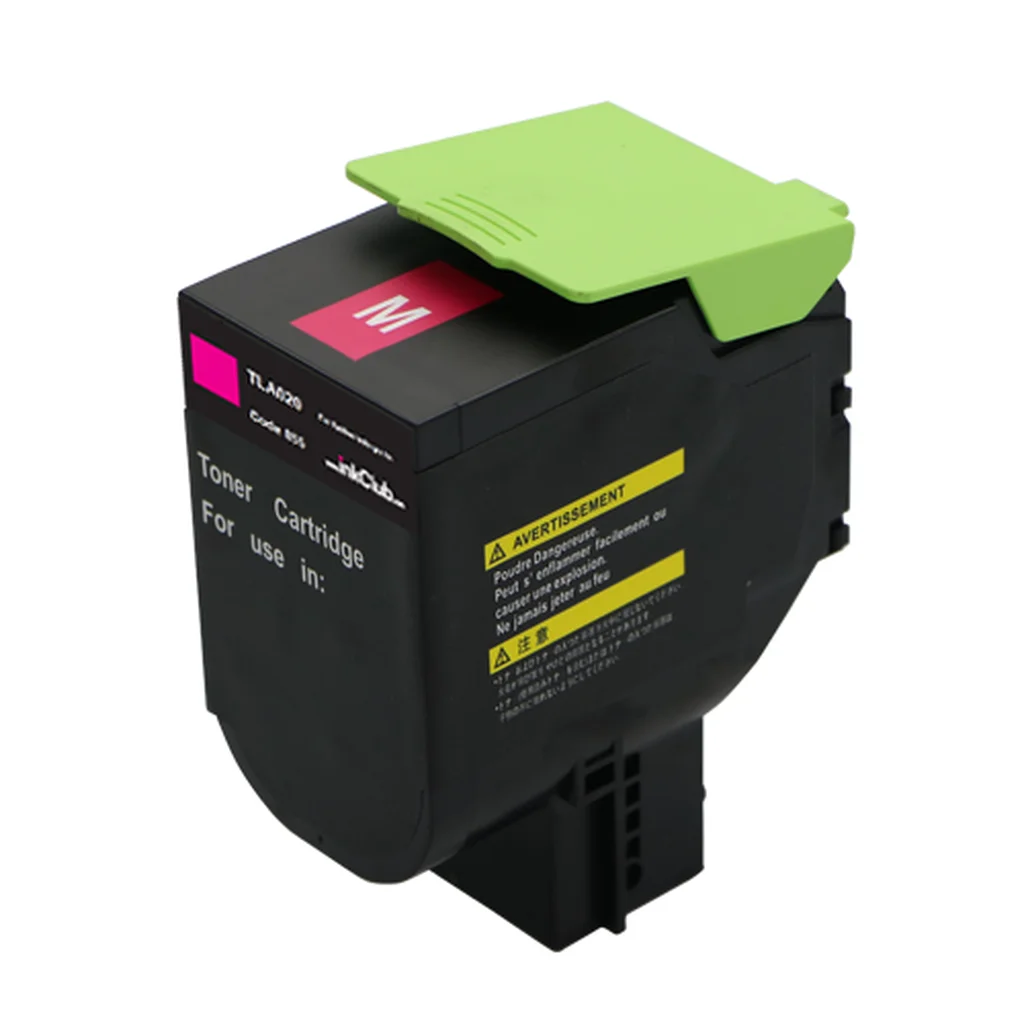 Tonerkassett, ersätter Lexmark 802SM, magenta, 2.000 sidor