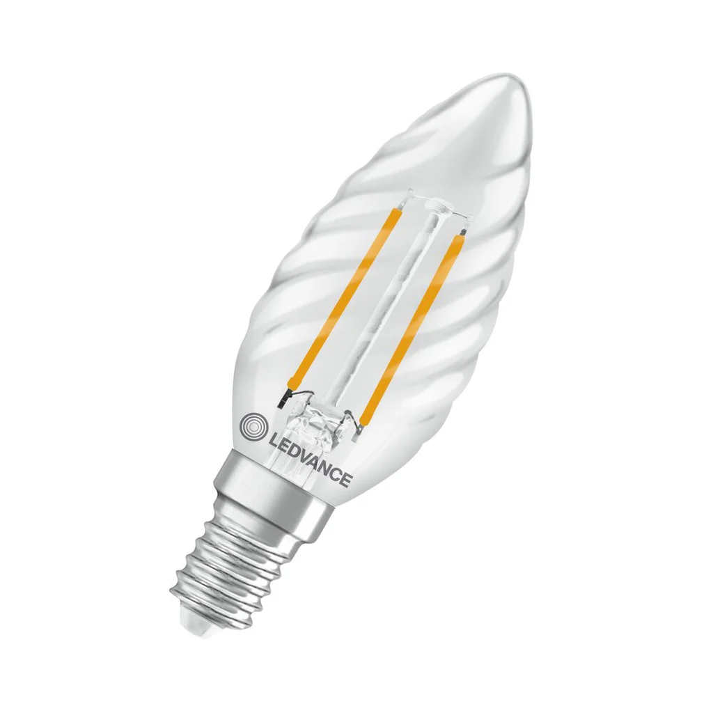 LED Kron Vriden 25 Dim Klar 1,8W 827 E14