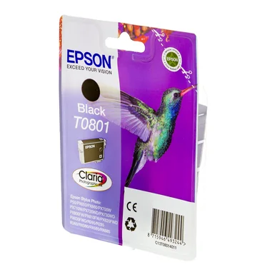 EPSON T0801 Bläckpatron Svart
