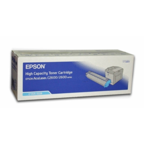 Epson Tonerkassett cyan 5.000 sider, høy kapasitet S050228