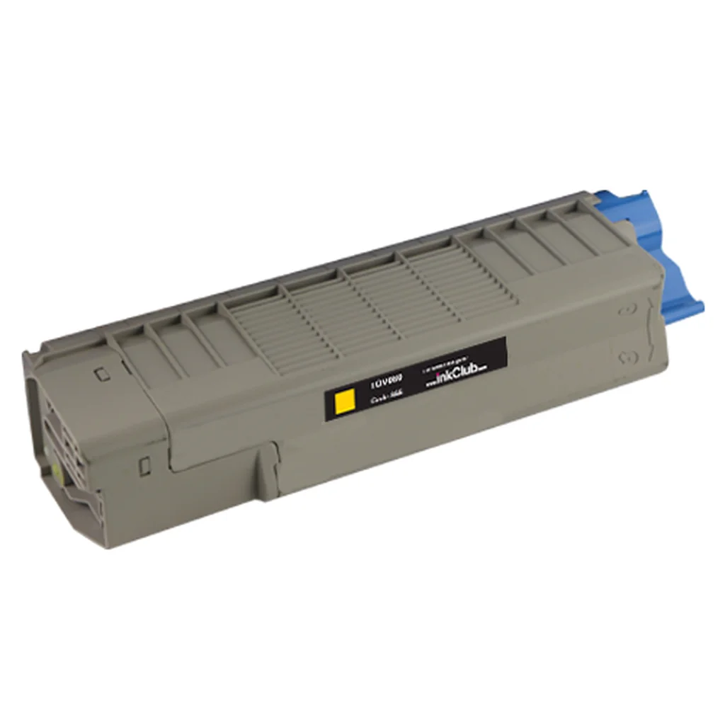 Tonerkassett, ersätter Oki 44315305, gul, 6.000 sidor