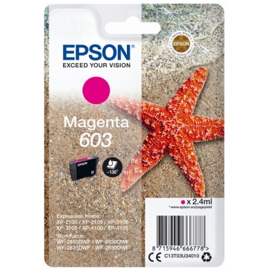 EPSON alt EPSON 603 Blekkpatron magenta