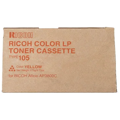 Ricoh Tonerkassette gul 10.000 sider 888035 Modsvarer: N/A