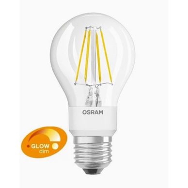 OSRAM alt LED pære E27 1800-2700K 7W 750 lumen dæmpbar