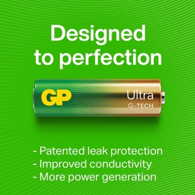 GP BATTERIES alt GP Ultra Alkaline AAA-batteri LR03/24AU 24-pakk