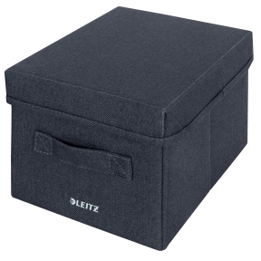 Boîte de rangement en tissu Leitz + couvercle, small, 2-pack