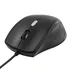 Deltaco optisk mus, 3 knappar med scroll, USB