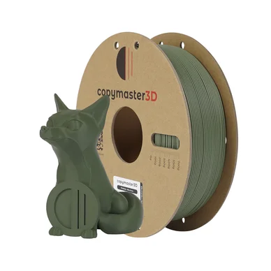 Prima Copymaster3D PLA Matte - Olive Green - 1.75mm - 1kg 5060848216150 Modsvarer: N/A