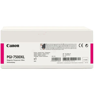 Canon Canon PGI-7500 M Mustepatruuna Magenta PGI-7500M Vastaa: N/A