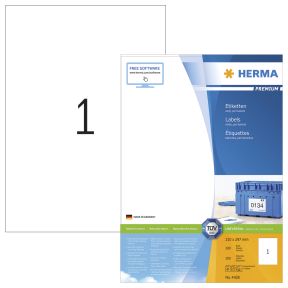 Étiquette HERMA Premium A4 210x297 (100)