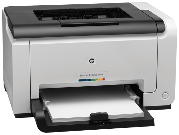 HP HP Color Laserjet CP1025 - toner och papper