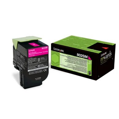 LEXMARK 802SM Tonerkassett Magenta