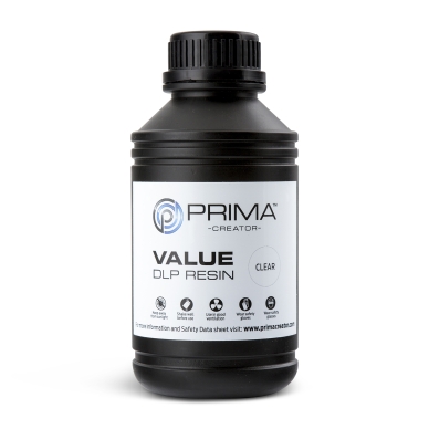 Prima alt PrimaCreator Value DLP / UV Resin 500 ml Kirkas