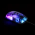 Deltaco DM310 Ultralätt Datormus Gaming Semi-transparent RGB