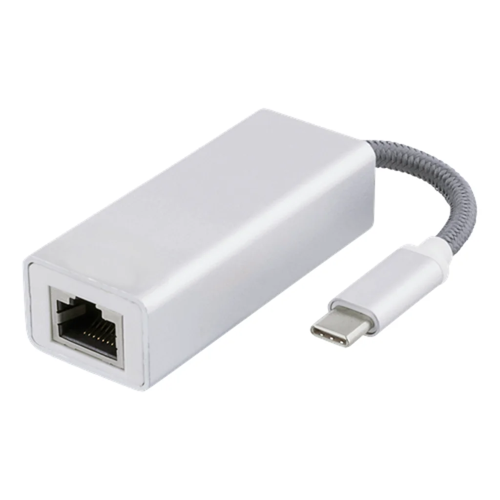 DELTACO USB-C nätverksadapter