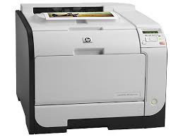 HP HP LaserJet Pro 400 color M451dn - toner och papper