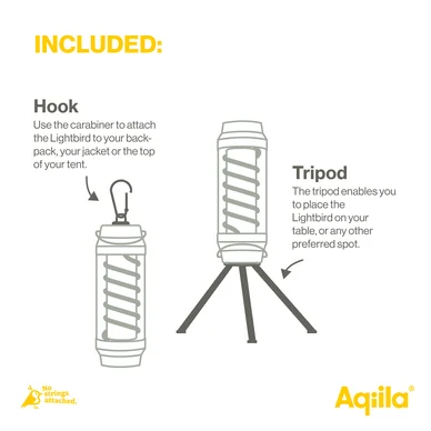 Aqiila Lightbird G1 lykta och ficklampa