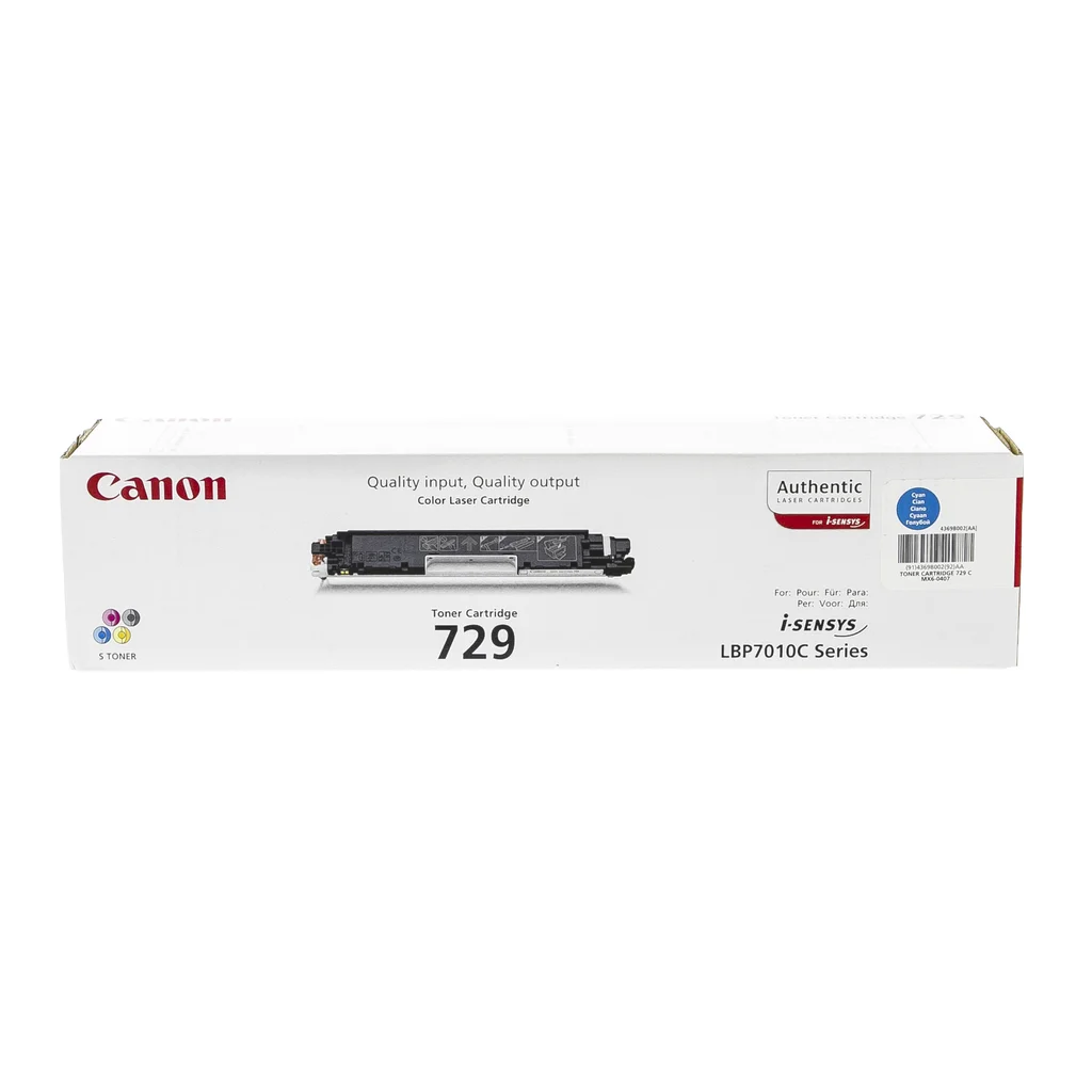 Canon 729 C Tonerkassett Cyan
