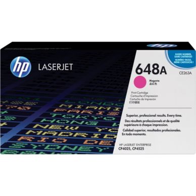 HP alt HP 648A Tonerkassette Magenta