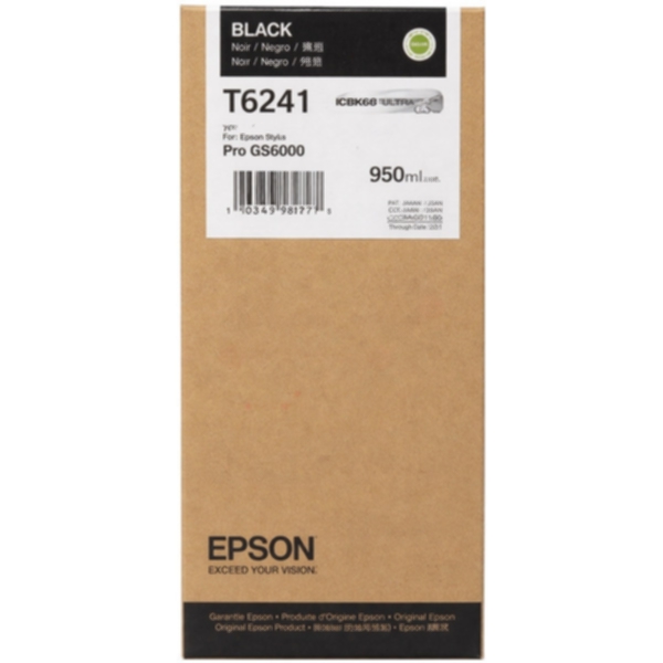 Epson T6241 Bläckpatron Svart foto