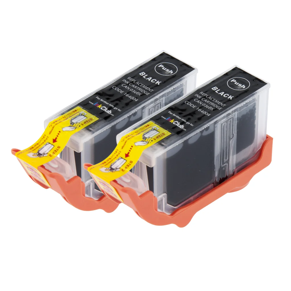 Bläckpatron svart 500 sidor, 2-pack