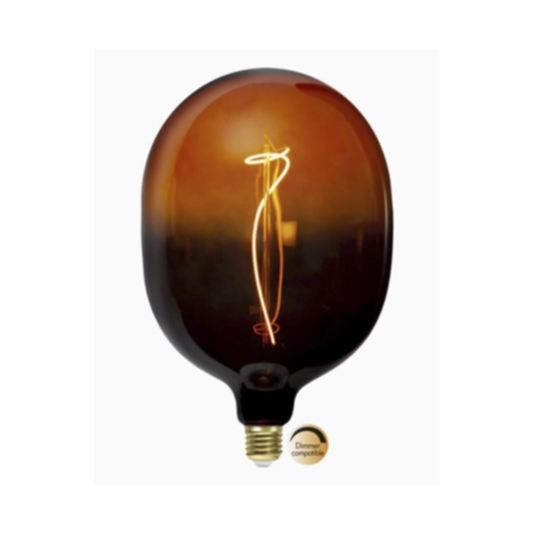 Gul E27 Globlampa LED 4W 1800K 60 lumen