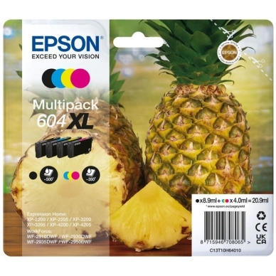 EPSON alt Blekkpatron MultiPack Epson 604XL Bk,C,M,Y