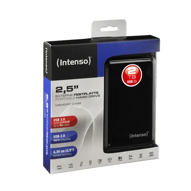Intenso Extern hårddisk 2,5", USB 3.0 2 TB Intenso Extern hårddisk 2,5", USB 3.0 2 TB
