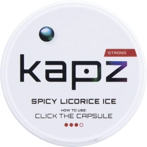 Kapz Spicy Licorice Ice Strong Mini