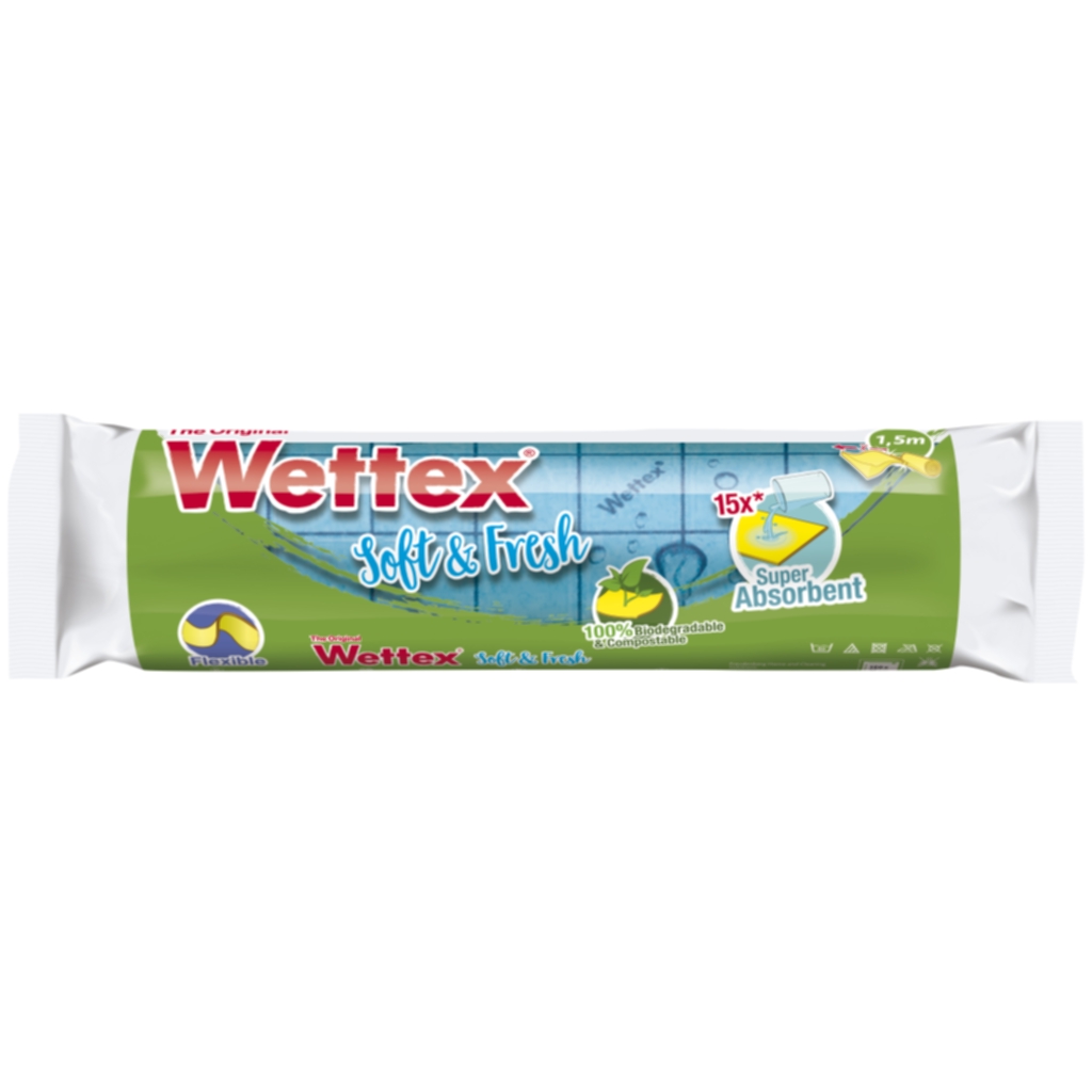 Vileda Oppvaskklut Wettex Soft &amp; Fresh, rull Andre rengjøringsprodukter,Oppvaskklut og svamper,Oppvask,Rengjør