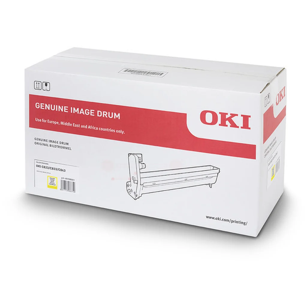 Trumma för överföring av toner, gul