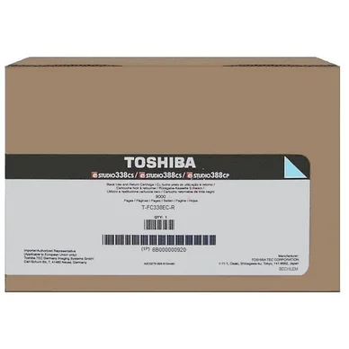 TOSHIBA Tonerkassette cyan Return prog 6.000 sider 6B0000000920 Modsvarer: N/A billede