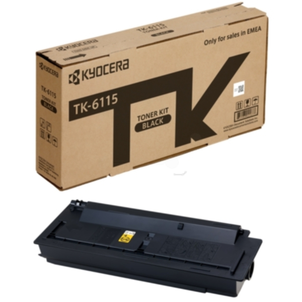 Kyocera Kyocera TK-6115 Tonerkassett Svart TK-6115 Tilsvarer: N/A