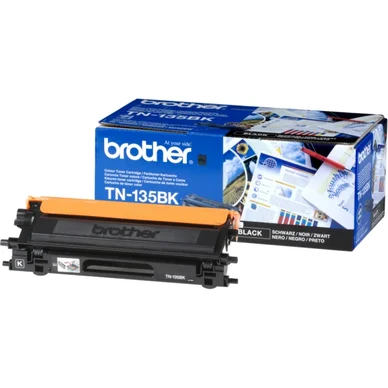Brother Tonerkassette sort 5.000 sider, høj kapacitet TN-135BK Modsvarer: N/A billede
