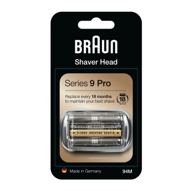 BRAUN alt Braun 94M Barberhoved Sølv