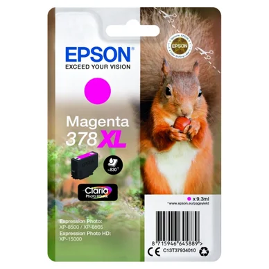 Epson Epson 378XL Mustepatruuna Magenta T3793 Vastaa: N/A